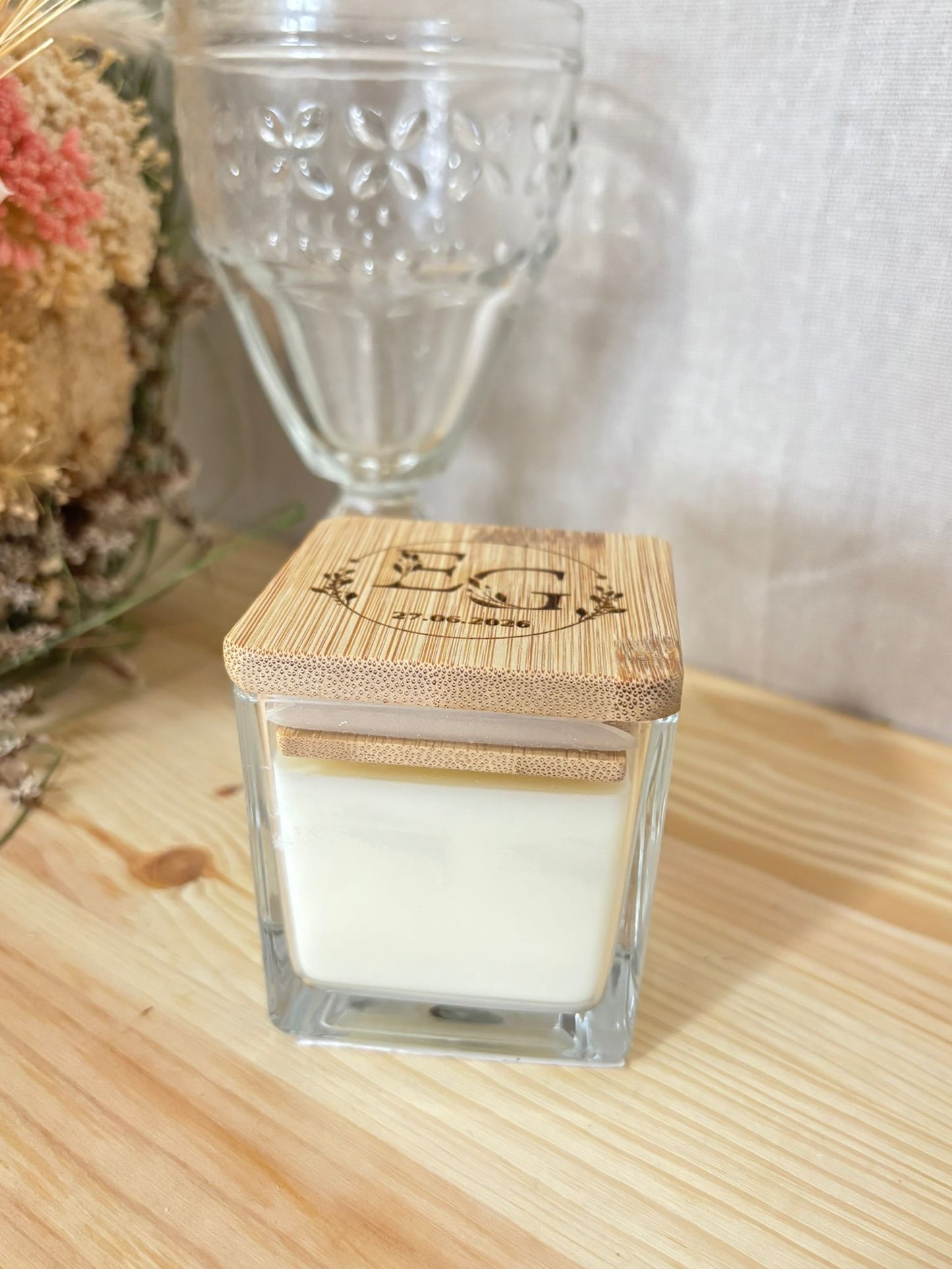 Vela personalizada "Modelo Essence"